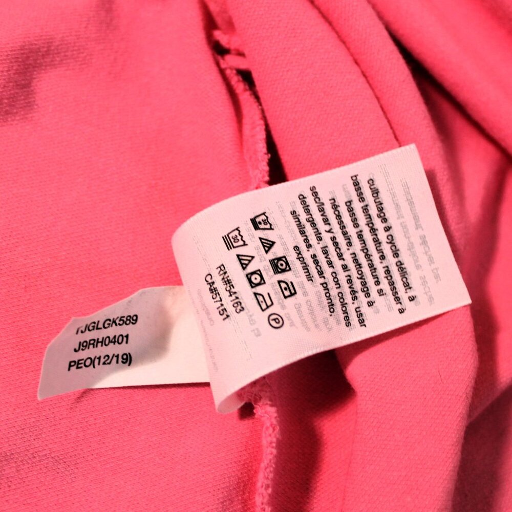 Tommy Hilfiger Pink Polo Shirt, XS - Picture 8 of 8
